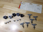 Air Assisted Airless Spraygun Reversible Tips, Aircaps, Seal Adapters
