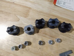 Air Assisted Airless Spraygun Reversible Tips, Aircaps, Seal Adapters