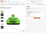 Greenworks PRO 60V Dual Port Turbo 4.0 5.0 6.0 8.0 ah Battery Charger