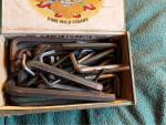 Hex wrenches up to 1/2 inch