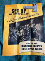 Lathe tool - Warner and Swasey - single cut turner. - Machinist