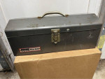 Toolbox - Montgomery Ward “Powercraft” 19” X 7” X 7” W/ Tray