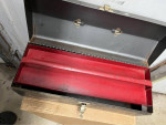 Toolbox - Montgomery Ward “Powercraft” 19” X 7” X 7” W/ Tray