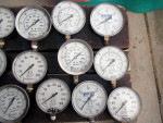 Water pressure gauge 4"  steampunk