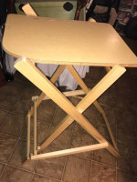 2 or Pair Portable Adjustable Solid Wood Work Horse Benches
