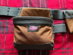 Carpenter's tool belt with 3 pouches