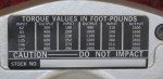 Torque Multiplier 2,000 ft-lbs Sweeney Model 103 Type F 5 to 1 New OS