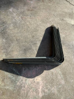 12x14 Gray shelf bracket new 7 of them