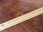 Alvin Boxwood Architectural Triangular Ruler