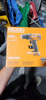 Ridgid LED light and Hammer Drill