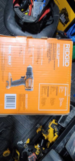 Ridgid LED light and Hammer Drill