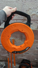 Klein electrical fish tapes steel and fiberglass southwire and ideal