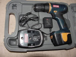Ryobi HP412 12v 3/8" Cordless Drill/Charger in Hard Case w/Battery