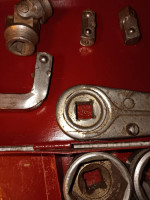 Late 1920's Early 1930's Indestro 1/2" Square Drive Socket Set