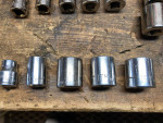 Craftsman 3/8" drive socket assortment