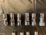 Snap-On / Thorsen 3/8" Drive Swivel Sockets