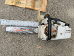 Stihl 020AV used chainsaw 16” bar. Stored a few years, untested.