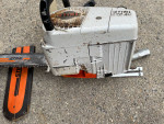 Stihl 020AV used chainsaw 16” bar. Stored a few years, untested.