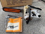 Stihl 020AV used chainsaw 16” bar. Stored a few years, untested.