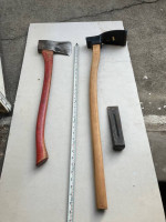 Plumb axe and adze