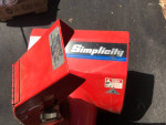 Excellent Simplicity Snowblower