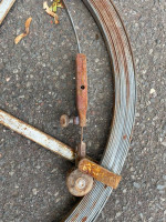 Flat Steel Sewer Tape With Carrier Wide 3/4” X1/8