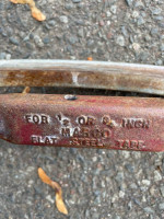 Flat Steel Sewer Tape With Carrier Wide 3/4” X1/8