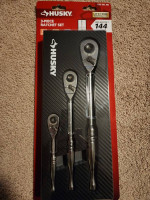Husky 144 position ratchet set 1/2 3/8 1/4 lifetime warranty