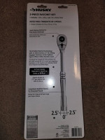 Husky 144 position ratchet set 1/2 3/8 1/4 lifetime warranty