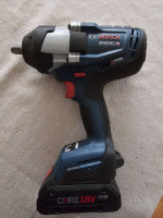 Bosch 18V impact wrench with 4.0ah battery