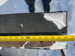 Western Midweight Ultra Mount snowplow 7ft 6in