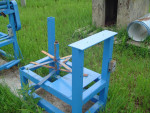 2 Industrial Metal Roller Stands