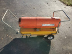 Master B-150D 150,000BTU Kerosene Heater - full fuel tank - FOR REPAIR