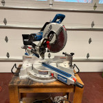 HERCULES 12 in. Dual-Bevel Sliding Compound Miter Saw