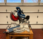 HERCULES 12 in. Dual-Bevel Sliding Compound Miter Saw