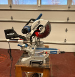 HERCULES 12 in. Dual-Bevel Sliding Compound Miter Saw