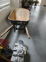 Wheelbarrow steel 6cu ft