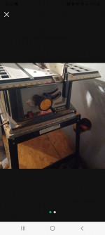 Table saw with stand