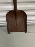 Vintage Steel Coal Ash Shovel w/ Solid Wood Handle
