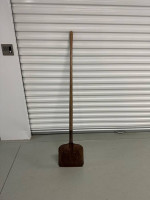 Vintage Steel Coal Ash Shovel w/ Solid Wood Handle
