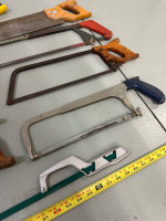 Set of 10 Vintage Hand Saws