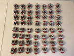 Lot of 56 - Crosby 7/16" - 1/2" Wire Rope Clips - U-Bolt