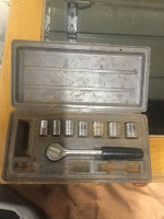 Vintage 3/8" drive Wright socket set