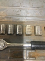 Vintage 3/8" drive Wright socket set