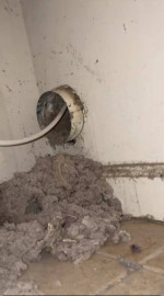 Dryer vent cleaning