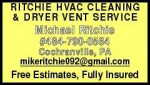 Ritchie HVAC Cleaning & Dryer Vent Service