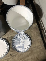 Cleaning paint job.