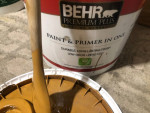 Cleaning paint job.