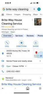 🎈BRITE-WAY HOUSE CLEANING SERVICE/MOVE IN/MOVE OUT CLEANINGS