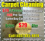$79 3/Rooms Carpet Cleaning Deal | Same Day Carpet Cleaner